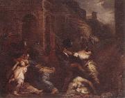 unknow artist The massacre of the innocents painting